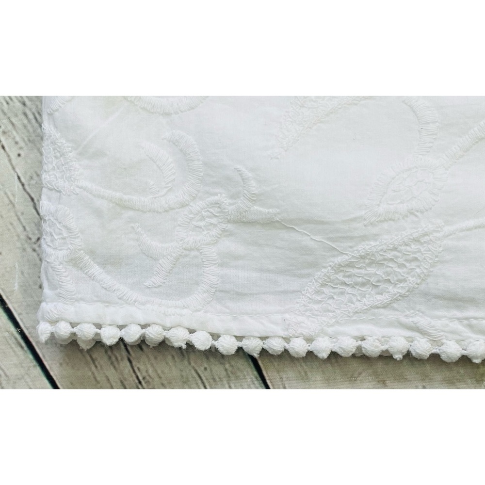 Old Navy White Embroidered Short Sleeve Dress NWT! - Picture 14 of 16